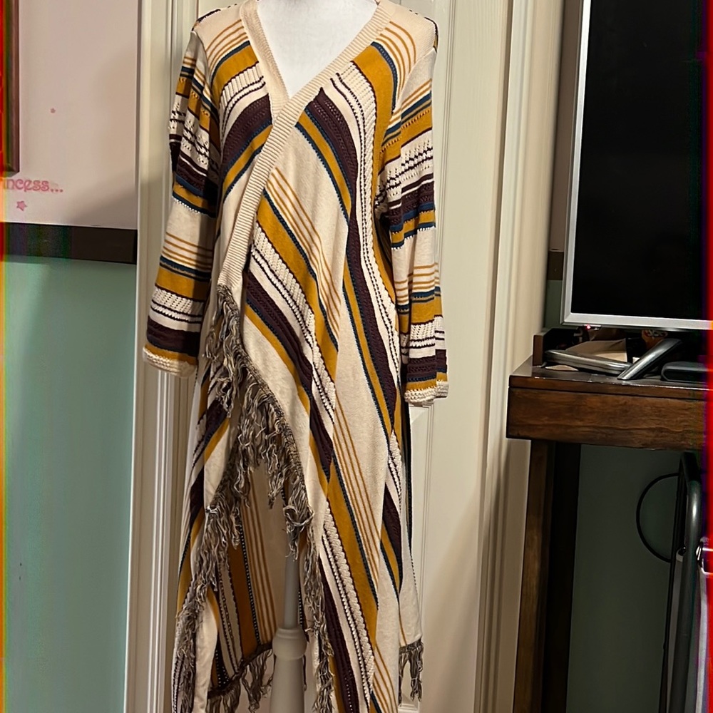 Duster (long) sweater